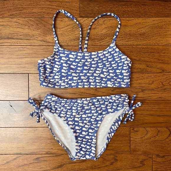 GIRLS Vineyard Vines for Target bikini two piece bathing suit Size XS (4-5) - Picture 3 of 7